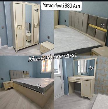 Yataq otağı dəstləri: İkinəfərlik çarpayı, Azərbaycan, Yeni — 3