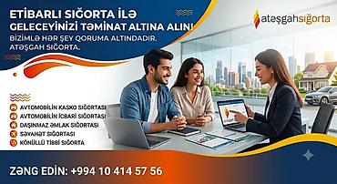 səyahət: Ateshgah Sığorta – etibarlı sığorta həlləri Xidmətlər: - Avtomobilin — 1