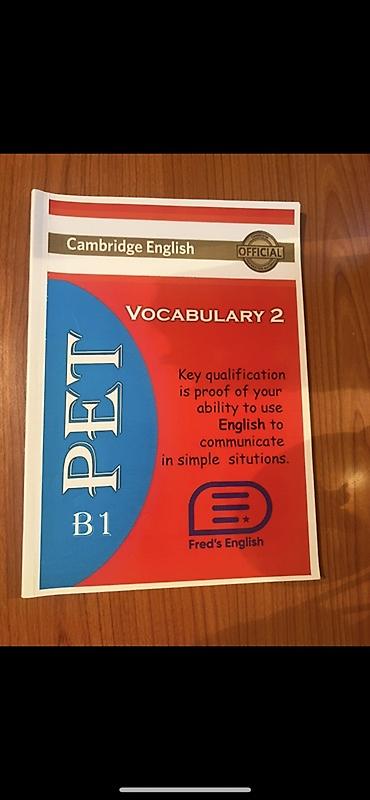 Kitablar və jurnallar: Məhsul: Cambridge English PET (B1) – Set 2 Brend/seriya: Fred’s — 10