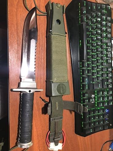 Охотничьи ножи: Нож выживания Aitor Jungle King I (Испания) с полным комплектом — 9