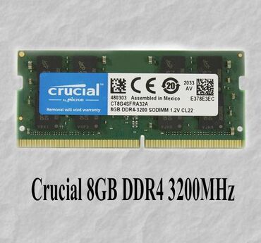 8gb ddr 3: Operativ yaddaş (RAM) Yeni