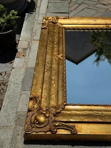 RS - Antique Mirrors: Stilsko ogledalo - POZLATA 🪞✨ Ogledalo u odličnom stanju, kao na — 3