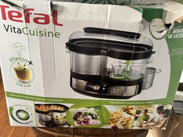 Qabyuyan maşınlar: Buxarlı bişirici Tefal, qabların sayı - 3, İşlənmiş
