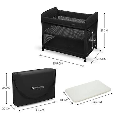 pernica: KINDERKRAFT PRENOSIVI KREVETAC MOON DREAM BLACK — KLMODR00BLK30-250 — 2