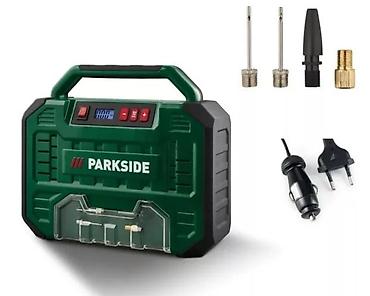 Kompresori za vazduh: PARKSIDE električni kompresor za gume – prenosni - Digitalni — 3