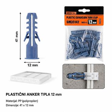 KMT Tip rešetka za pečenje tipl 9368173 Opis: - Plastični anker tipl