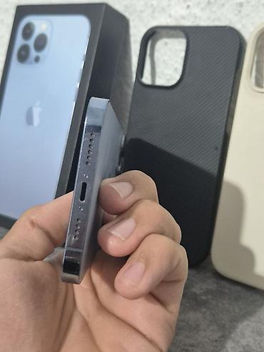 Apple iPhone: IPhone 13 Pro Max, Б/у, 128 ГБ, Sierra Blue, Коробка — 7