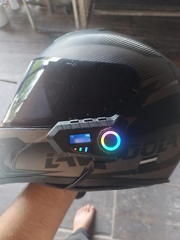 ford motorları: Məhsul: Moto dəbilqə (COOL SEVEN markalı) + xarici Bluetooth/interkom — 1
