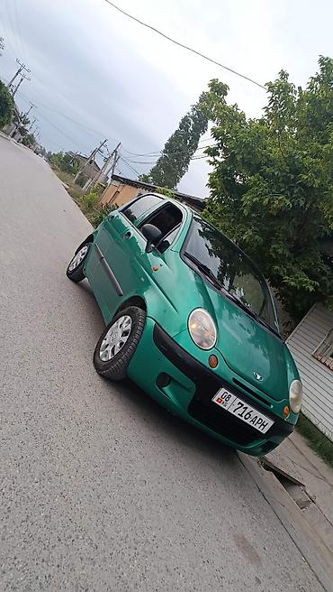 devo tiko: Daewoo Matiz: 2001 г., 0.8 л, Механика, Бензин, Хэтчбэк — 3
