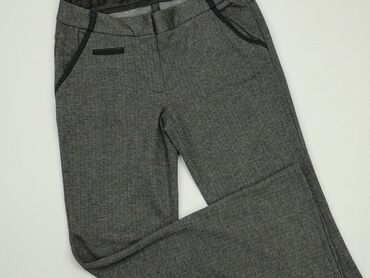 szare spódniczki: Material trousers, Amisu, S (EU 36), condition - Good