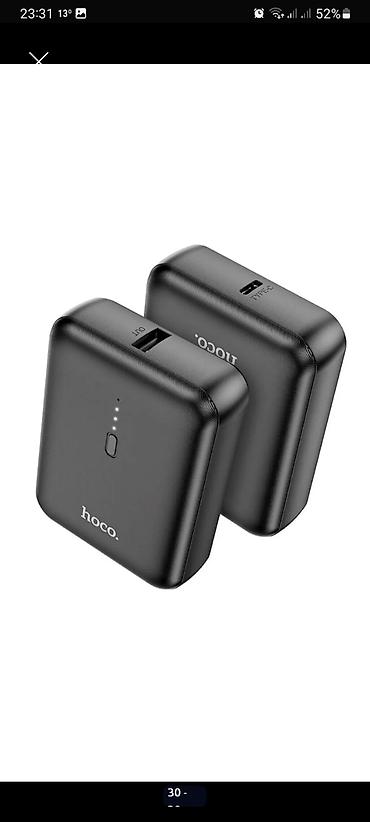 Powerbanklar: Powerbank Hoco, 10000 mAh, Yeni — 30