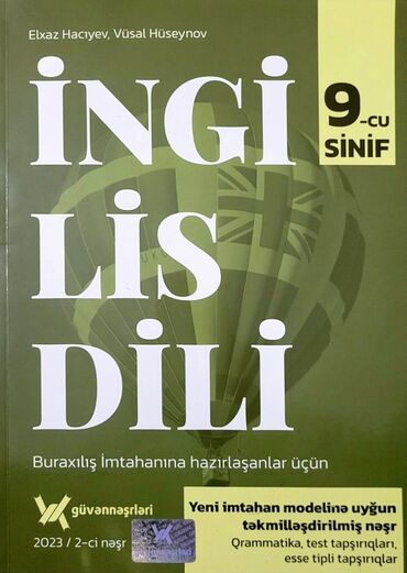 ingilis dili 3 cu sinif testleri: Salam ingilis dili 9 cu sinif güvən nəşriyatı, daxilində qrammatika