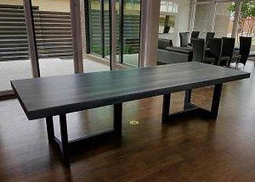 ormar za kupatilo forma ideale: DELUX TRPEZARIJSKI STO GIGANT 2 | Izrada nameštaja po meri Drvo& — 1