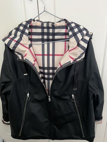 секонд хенд кожаные куртки: Кожаная куртка, Классическая модель, Натуральная кожа, С капюшоном, M (EU 38)