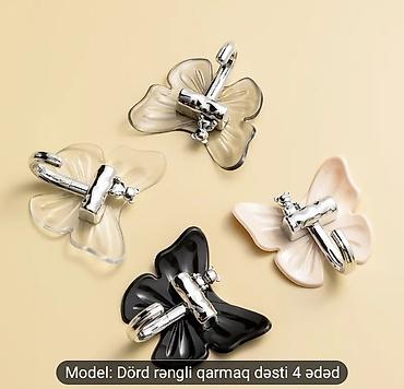 divar üçün dekorlar: • SİFARİŞLƏ GƏTİRİLİR 🛍️ • Kəpənək formalı yapışqan divar qarmaqları — 4