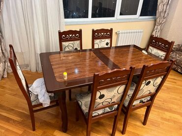 Dolablar: ✅ENDIRIM masa desti 8 stulla 220 manata satilir. Masa açılır