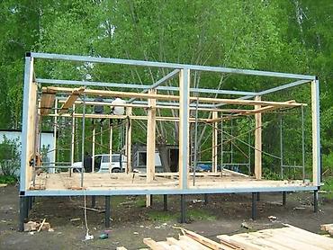 Продажа модульных домов: Модулдук павильон / киоск Сэндвич панель — 1500 сом/м² Бекем, жылуу — 11