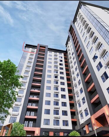 2 ком квартира продажа: Сдан, Элитка, 1 комната, 46 м²