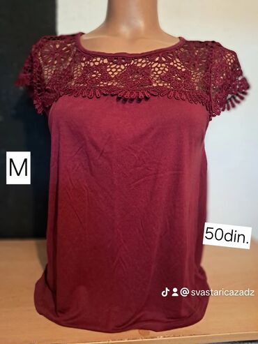 Majice kratkih rukava: Ženske majice – više modela - Model 1 (S): bela gornja zona, ispod — 8