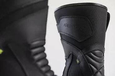 bata usce: Moto čizme Adrenaline – touring/sport stil, crna boja - Materijal — 2