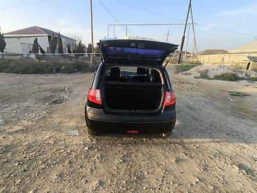cesqa satisi: Model: Hunday Getz(5 qapılı hetçbek) Kuzov: qara rəng, kompakt ölçü — 9