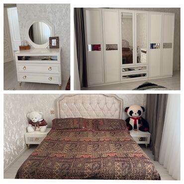 Tavalar: İkinəfərlik çarpayı, Dolab, Termo, 2 tumba, İşlənmiş