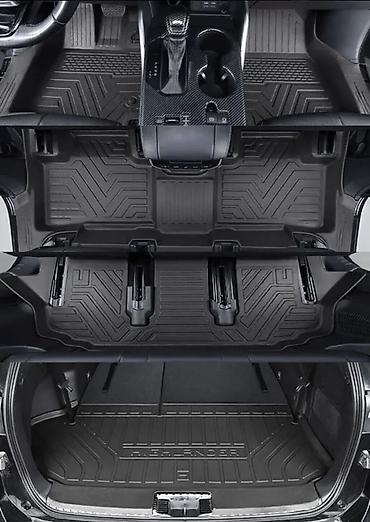 против скольжения: Комплект TPE ковриков для автомобиля Toyota Highlander (Хайландер) U70 — 2