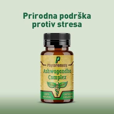 Ostali medicinski proizvodi: Ašvaganda Complex – Protiv stresa i za bolji san Biljni dodatak za