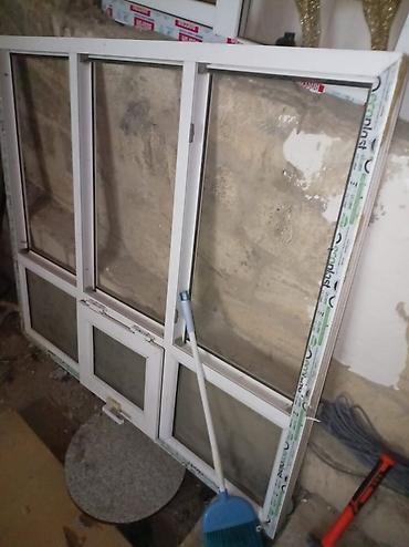 plastik vedre: PVC pəncərə paketləri - Ağ rəngli PVC profillərdən hazırlanmış — 2