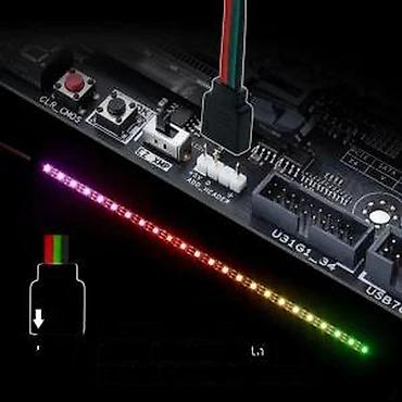 Rasveta: MAGIC TRAKA ZA MATIČNE PLOČE 5V WS2812 3 PINA AURA SYNC | Nova — 8