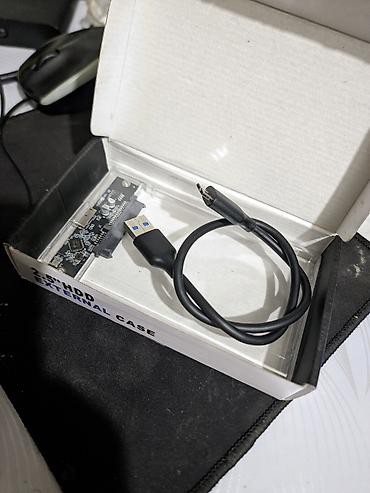 otg iphone: Прозрачный корпус для 2.5" HDD/SSD + кабель можно подключить любой — 2