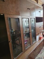 металлические шкафы для документов в бишкеке: Зал үчүн гарнитур, Колдонулган, Шкаф, Жыгач, Өзү алып кетүү, түсү - Күрөң