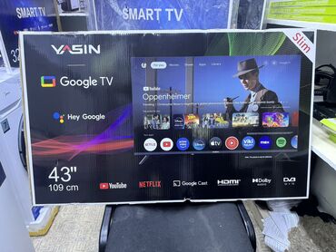 купить кронштейн для телевизора: 🔥СРОЧНАЯ АКЦИЯ 🔥🔥🔥 телик телевизор YASIN 43G11 андроид гарантия 3
