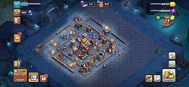 can əti: Clash of Clans hesabı – inkişaf etmiş kənd və binaçı bazası Əsas — 4