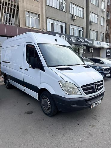 w210 e320: Mercedes-Benz Sprinter, белый фургон высокой крыши. Основные — 1