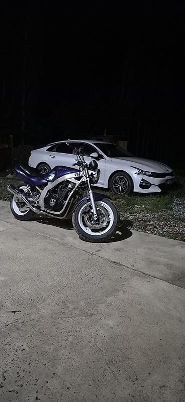 Мототехника: Мотоцикл Suzuki Bandit (GSF) — классический нейкед в фиолетово‑серой — 3