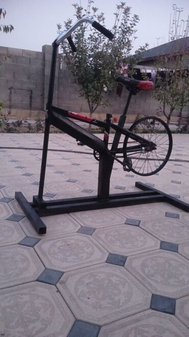детское сиденье на велосипед: Тренажёр на базе велосипедного привода (самодельная станина) -
