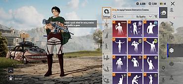 pubg hesab satışı pulsuz: PUBG Mobile hesabı – Levi (Attack on Titan) xarakter görünüşü ilə — 2