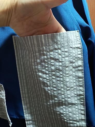 Kişi geyimləri: Kofta/köynək – patchwork üslub - Ölçü: M (birjalıq etiketdə “M”) - — 2