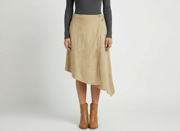 skórzane spódnice plus size: Women`s skirt, size M