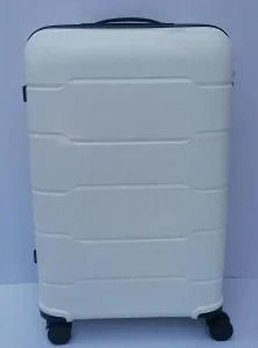 Putni koferi i torbe: Tvrdi kofer na točkićima – bela boja - Materijal: ABS/plastika sa — 17