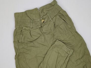 Bershka, Material trousers for women, size S (EU 36)