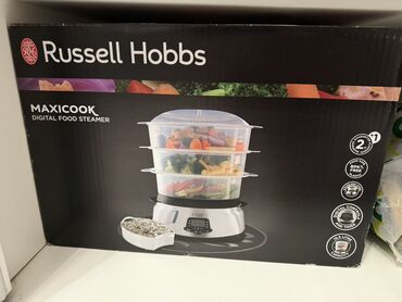 Buxarlı bişiricilər: Buxarlı bişirici Russel hobbs, qabların sayı - 3, Yeni, Ünvandan götürmə