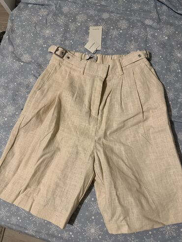 waikiki pantalone: S (EU 36), Flax, color - Beige, Single-colored