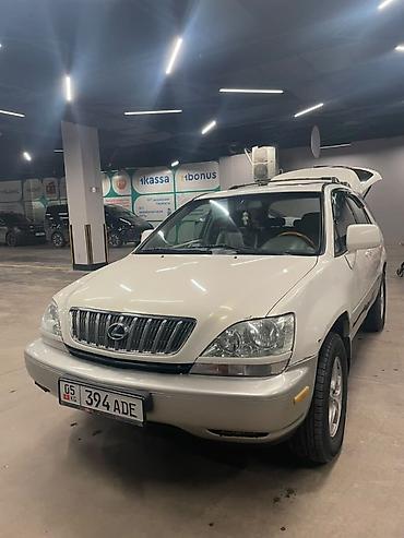салон машины: Lexus RX: 2001 г., Автомат, Бензин, Кроссовер — 2