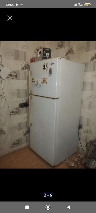 mini soyuducu: İşlənmiş 2 qapılı Midea Soyuducu Satılır, rəng - Ağ — 4
