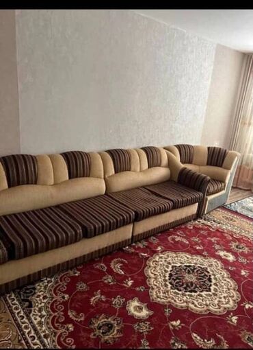 1 комнатная квартира бишкек продажа: 2 комнаты, 45 м², 104 серия, 1 этаж, Косметический ремонт