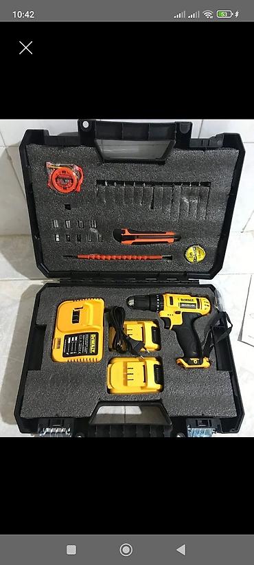 dewalt drel: Yeni Drel dəsti, Drel-şurupaçan — 1