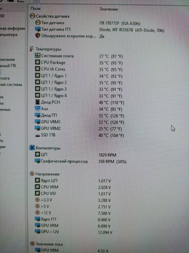 Настольные ПК и рабочие станции: Компьютер, ядер - 4, ОЗУ 16 ГБ, Для работы, учебы, Б/у, Intel Core i7, AMD Radeon RX 580, SSD — 9