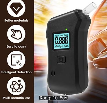 Алкотестеры: Portativ alkoqol ölçən cihaz (breathalyzer). Cihaz nəfəs vasitəsilə — 9